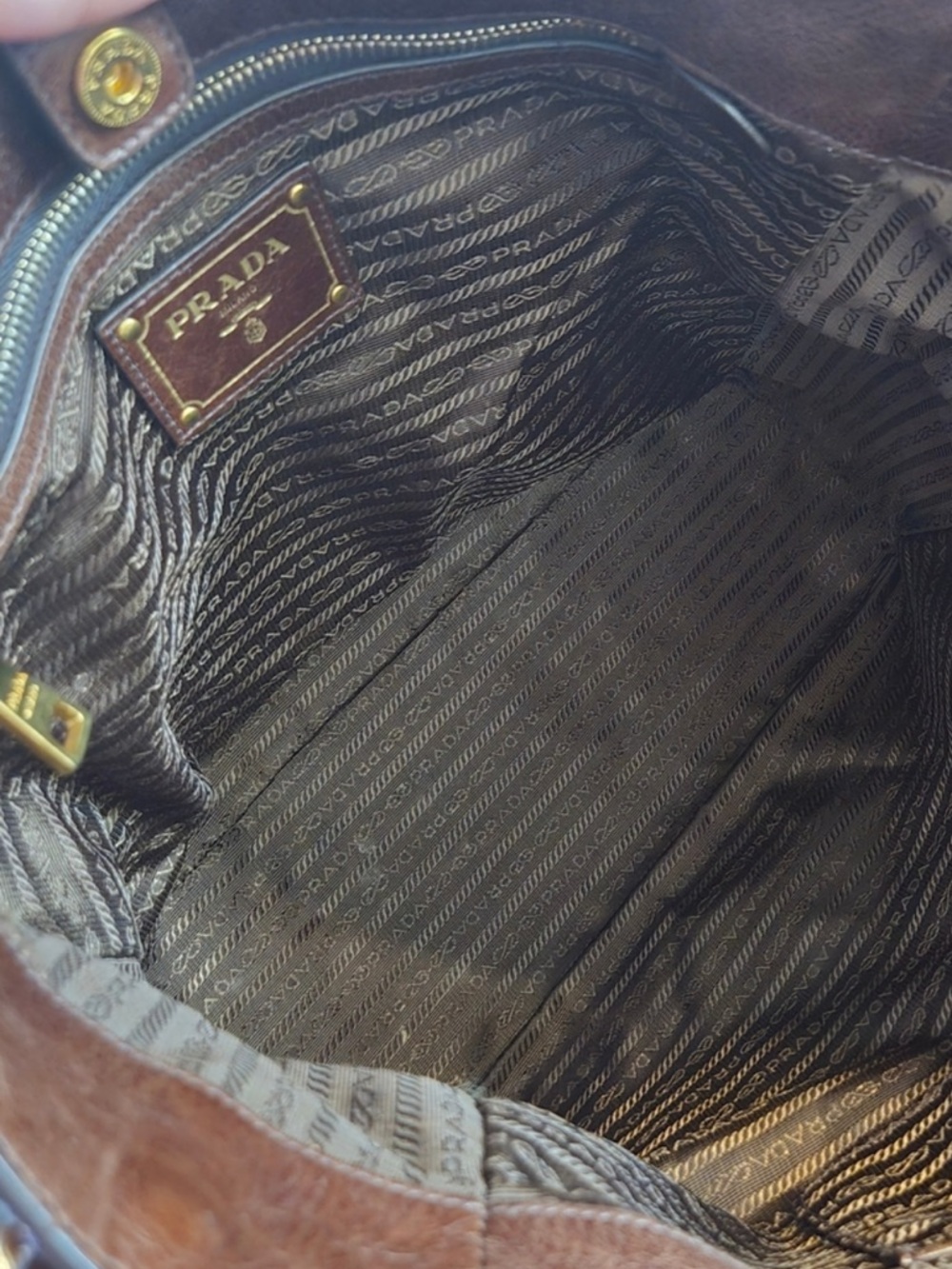 💎 Prada Leather premium soft leather Tote Bag - Picture 9 of 10